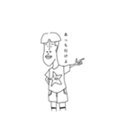 とある男子の落書き（個別スタンプ：16）