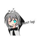 Pie Pixels girl（個別スタンプ：13）