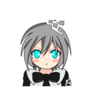 Pie Pixels girl（個別スタンプ：16）