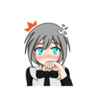 Pie Pixels girl（個別スタンプ：34）