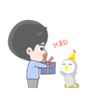 k'boy ＆ penguin Ver. 2（個別スタンプ：30）