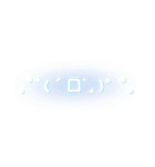 顔文字たち1 (白ver.)（個別スタンプ：20）