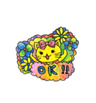 誰でも使えるステキねこちゃん❤️（個別スタンプ：1）