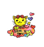 誰でも使えるステキねこちゃん❤️（個別スタンプ：8）