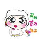 Miss. Nanaka..^^..（個別スタンプ：25）