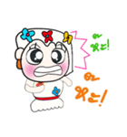 Hello my name is Naomi..！！（個別スタンプ：8）