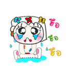 Hello my name is Naomi..！！（個別スタンプ：21）