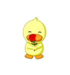 Little yellow duck（個別スタンプ：8）