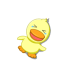 Little yellow duck（個別スタンプ：9）