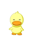 Little yellow duck（個別スタンプ：14）