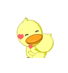 Little yellow duck（個別スタンプ：22）