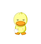 Little yellow duck（個別スタンプ：24）