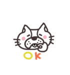 しろくろぶっち（個別スタンプ：1）