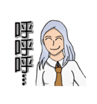 スーパー女神クラスの探偵-明月洋デビュー！（個別スタンプ：3）