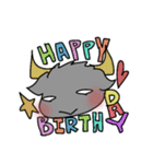 謎の生物ファッファロとしろくまくん（個別スタンプ：8）