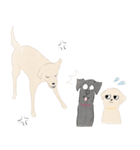 さくらとこむぎとあずき（個別スタンプ：37）