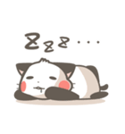 白黒ぬーこ。（個別スタンプ：4）
