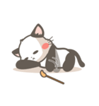 白黒ぬーこ。（個別スタンプ：31）