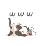白黒ぬーこ。（個別スタンプ：38）