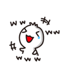 Emoticon-Little White(daily)（個別スタンプ：5）