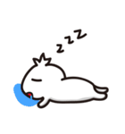 Emoticon-Little White(daily)（個別スタンプ：8）