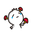 Emoticon-Little White(daily)（個別スタンプ：14）