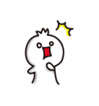 Emoticon-Little White(daily)（個別スタンプ：15）