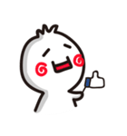 Emoticon-Little White(daily)（個別スタンプ：20）