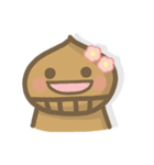 Chestnut and Octopus（個別スタンプ：3）