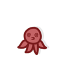 Chestnut and Octopus（個別スタンプ：6）