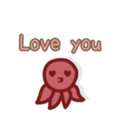 Chestnut and Octopus（個別スタンプ：8）