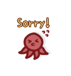 Chestnut and Octopus（個別スタンプ：18）