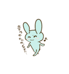 溶けてくウサギ（個別スタンプ：31）