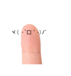 Emoticon Finger（個別スタンプ：8）