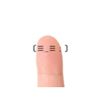 Emoticon Finger（個別スタンプ：18）