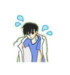 あせあせガンバる研修医（個別スタンプ：1）