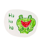 draw frog fun（個別スタンプ：4）