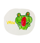 draw frog fun（個別スタンプ：6）