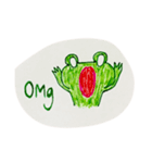 draw frog fun（個別スタンプ：7）