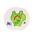 draw frog fun（個別スタンプ：9）