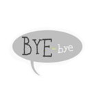 I SAY(吹き出し)（個別スタンプ：20）