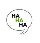 I SAY(吹き出し)（個別スタンプ：35）