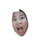 crazy faces（個別スタンプ：5）