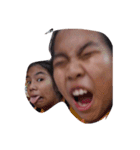 crazy faces（個別スタンプ：6）