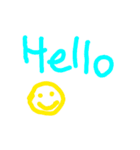 Hello World ver. 2 (fixed)（個別スタンプ：4）
