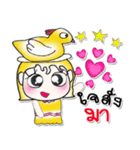 Hi！>> Miss. Sayo << Love Bird..^_^（個別スタンプ：39）