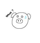 「 ブタさん 」（個別スタンプ：3）