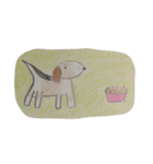 ほんわかビーグル犬の気持ち（個別スタンプ：2）
