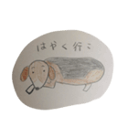 ほんわかビーグル犬の気持ち（個別スタンプ：5）