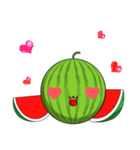 Sunny Day Watermelon (Share it)（個別スタンプ：21）